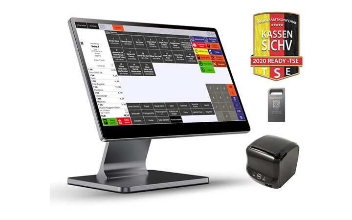 Einzelhandelskasse Paket-5- mit 2D - Handscanner