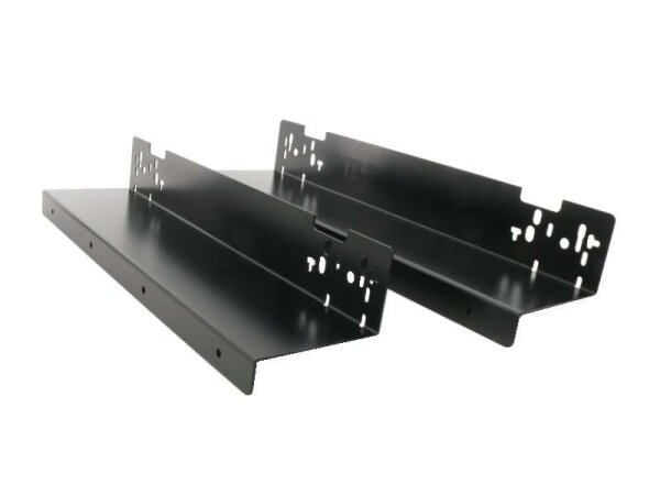 Metall-Unterbauwinkel schwarz für Kassenschublade mit Push-Funktion