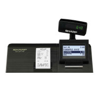 Sharp Registrierkasse XE-A217 XB – anthrazit – inkl. TSE-Lizenz 3 Jahre